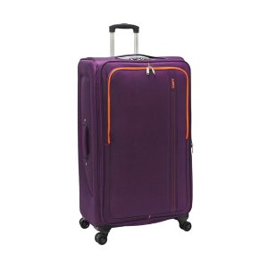 32" Soft Shell Suitcase - Lightweight, Durable and Spacious, with 360° Spinner Wheels